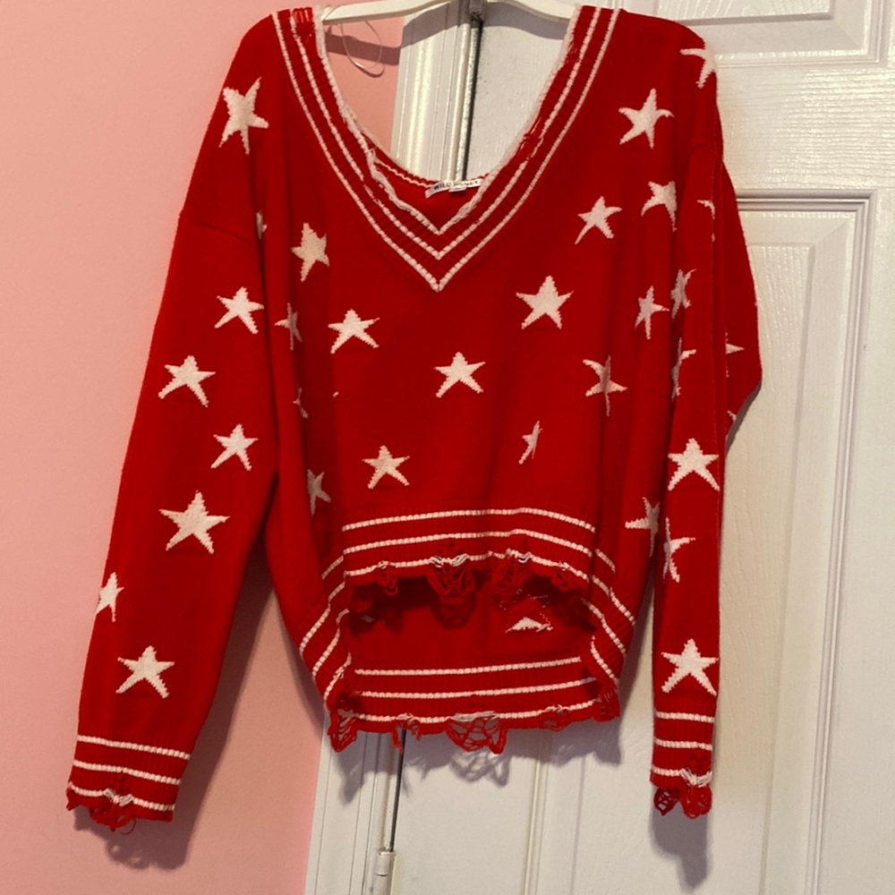 Red Star Sweater